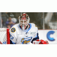 Toledo Walleye goaltender Sebastian Cossa