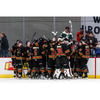 Vancouver Giants celebrate win