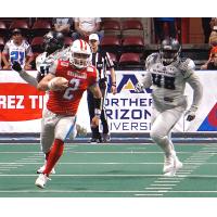 Quarterback Kaden Walters with the Northern Arizona Wranglers