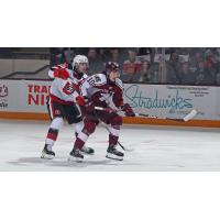 Peterborough Petes' J.R. Avon on game night