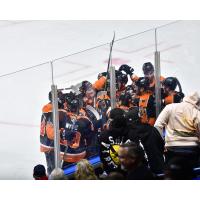 Lehigh Valley Phantoms celebrate win