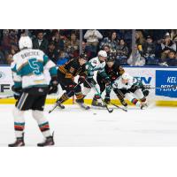 Vancouver Giants' Ty Thorpe in action