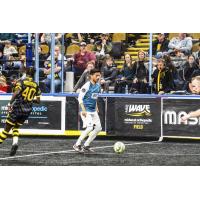 St. Louis Ambush midfielder Lucas Almeida vs. the Milwaukee Wave