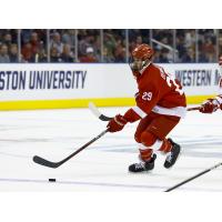 Forward Ben Berard with Cornell