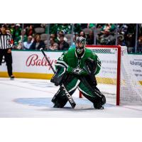 Goaltender Scott Wedgewood with the Dallas Stars