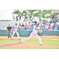 San Antonio Flying Chanclas' Efrain Contreras on the mound