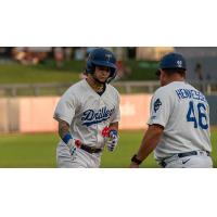 Tulsa Drillers' Andy Pages and Scott Hennessey