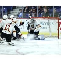 Vancouver Giants' netminder Jesper Vikman on game night