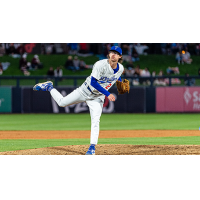 Tulsa Drillers' Tanner Dodson in action