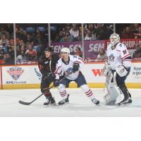 Lehigh Valley Phantoms battle the Springfield Thunderbirds