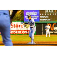 Charleston RiverDogs' Alex Ayala Jr. on the mound