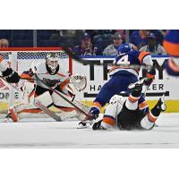 Lehigh Valley Phantoms battle the Bridgeport Islanders