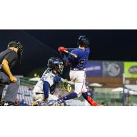 Mississippi Braves' Beau Philip at bat