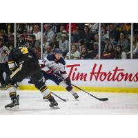 Saginaw Spirits' Joey Willis in action