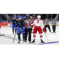 Wichita Thunder say hello to the Allen Americans