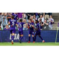 Louisville City FC celebrates win