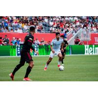 Chicago Fire FC in action against Atlanta United