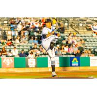 Charleston RiverDogs pitcher Alex Ayala Jr.