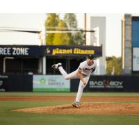 Tampa Tarpons' Hayden Merda in action