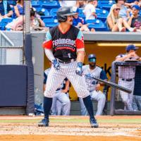 Hudson Valley Renegades in their Fenómenos Enmascarados del Valle de Hudson jerseys