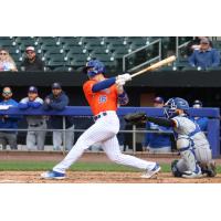 Syracuse Mets' Luke Ritter in action