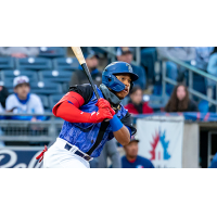 Tulsa Drillers' Jorbit Vivas at bat