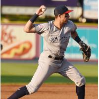 Somerset Patriots third baseman Max Burt