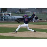 Tri-City Dust Devils' John Swanda in action