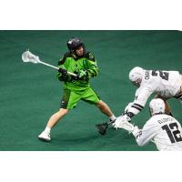 Saskatchewan Rush prepare a shot