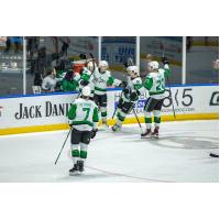 Texas Stars celebrate win