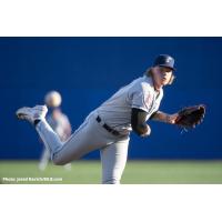 Tri-City Dust Devils' Caden Dana in action