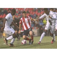 Atlético Ottawa with possession against York United FC