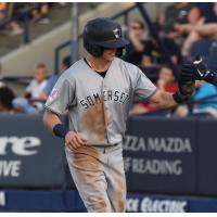 Somerset Patriots' Brandon Lockridge on game night