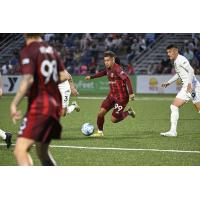 Chattanooga Red Wolves' Ernesto Ã¢Â€ÂœMoeÃ¢Â€Â Espinoza in action