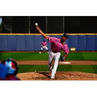 Pensacola Blue Wahoos pitcher Eury Pérez