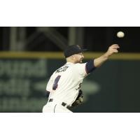 Tacoma Rainiers' Mason McCoy in action