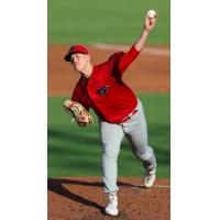 Clearwater Threshers pitcher Samuel Aldegheri