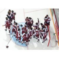 Peterborough Petes celebrate win