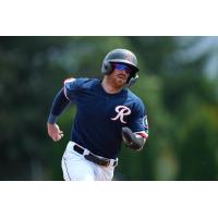 Brian O'Keefe of the Tacoma Rainiers rounds the bases