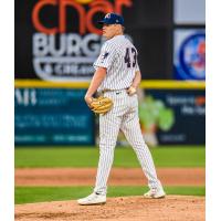 Somerset Patriots pitcher Richard Fitts