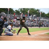 Fayetteville Woodpeckers at bat