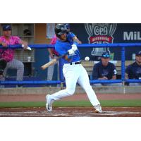 Biloxi Shuckers' Ethan Murray at bat