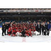 Québec Remparts celebrate win