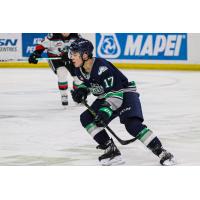 Forward Tij Iginla with the Seattle Thunderbirds