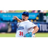 Tulsa Drillers' Landon Knack in action