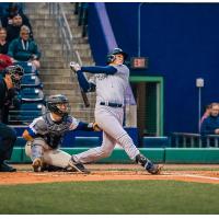 Somerset Patriots first baseman TJ Rumfield