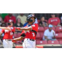 Carolina Mudcats shortstop Kay-Lan Nicasia