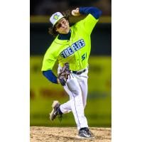 Columbia Fireflies' Cooper McKeehan in action