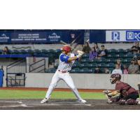 Green Bay Rockers' Cuyler Zukowski at bat