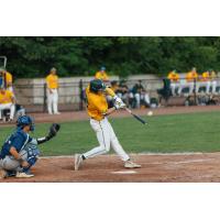 Sanford Mainers' Jack Toomey at bat